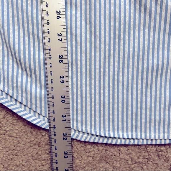 Vineyard Vines Performance Seersucker Shirt Dress/ Coverup - Picture 3 of 7